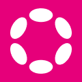 Polkadot cryptocurrency logo