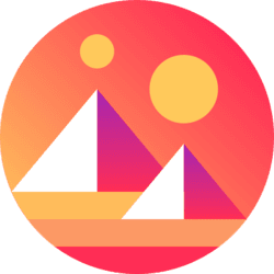 Decentraland cryptocurrency logo