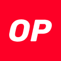 Optimism cryptocurrency logo
