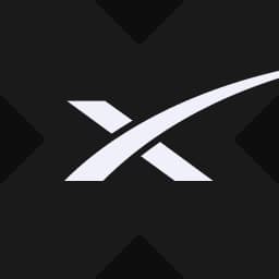 SpaceX xStock cryptocurrency logo