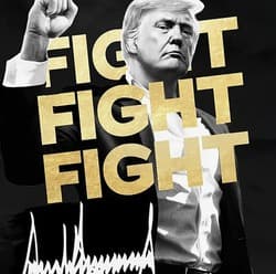 Official Trump cryptocurrency logo