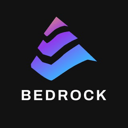 Bedrock cryptocurrency logo